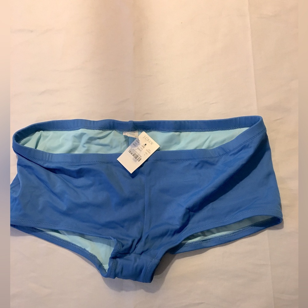 NWT azure swim bottoms J Crew szL